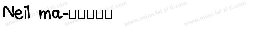Neil ma字体转换